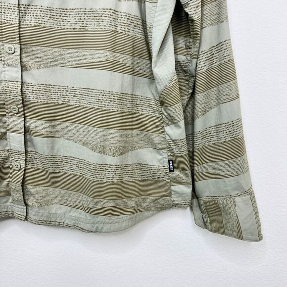 REI Womens Sahara Hiking Button Up Long Sleeve Shirt XL Fishing Outdoor Pockets - Picture 3 of 7